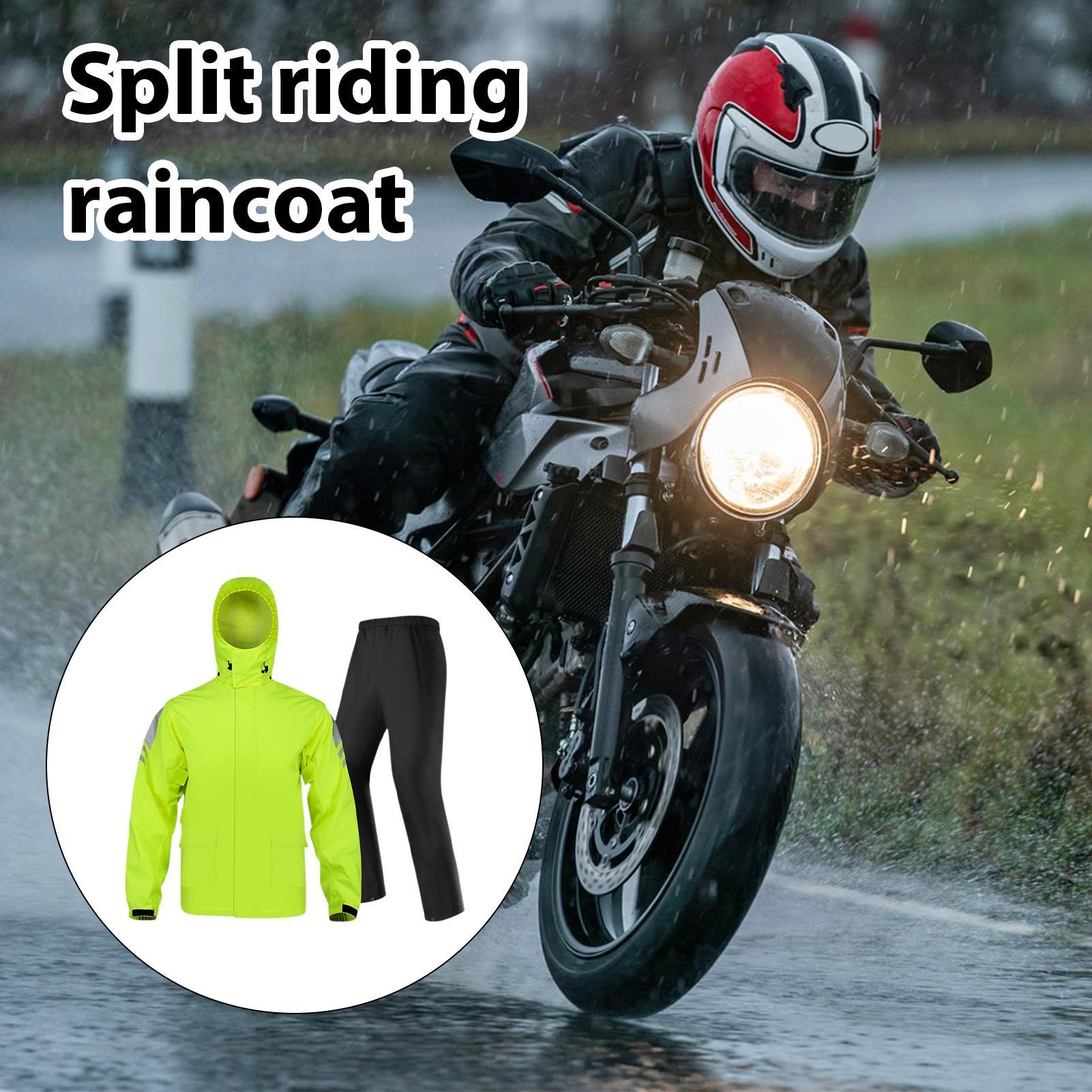 Motorcycle Gear Rain - Waterproof Rain Suits for Men Breathable