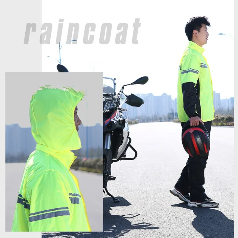 Motorcycle Split Raincoat Rain - đánh giá và giá Motorcycle Rain Suit