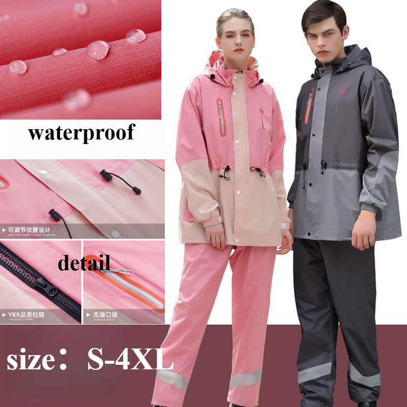 Motorcycle Rider Raincoat Set  - đánh giá và giá Motorcycle Rain Suit