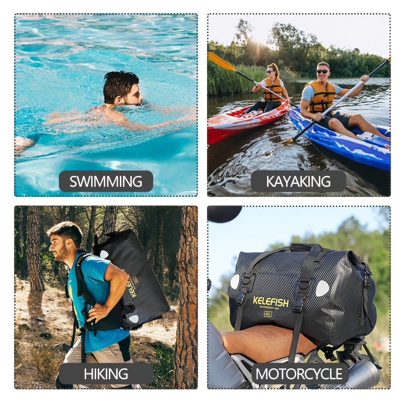 Waterproof Dry Duffel Bag Moto - đánh giá và giá Motorcycle Gear With Airbag