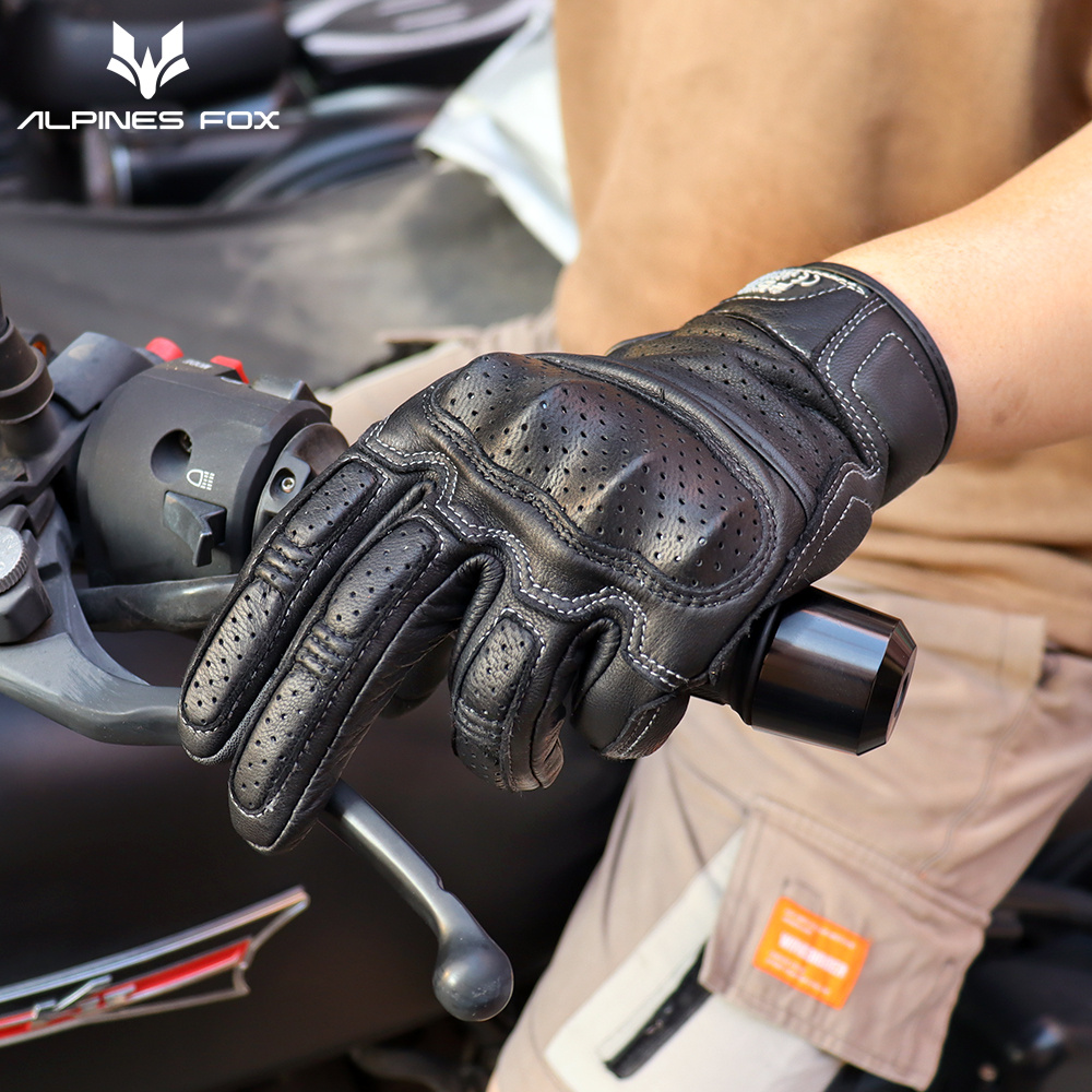 Vintage Motorcycle Gloves Genu - đánh giá và giá Motorcycle Gear Alpine