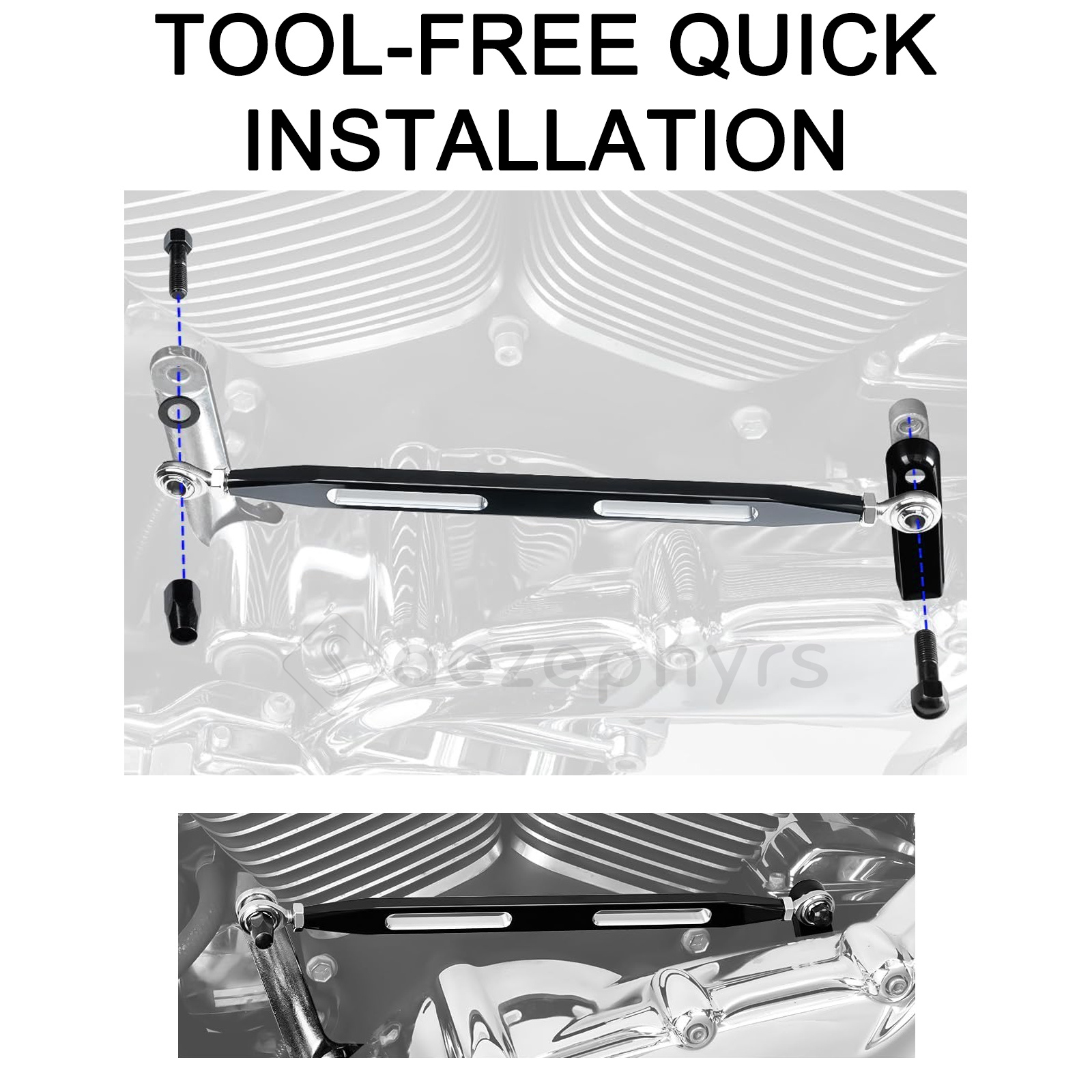 Motorcycle 330mm Aluminum Gear - đánh giá và giá Motorcycle Gear Linkage Rod