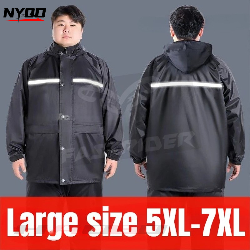 6XL 7XL 8XL Motorcycle Riding  - đánh giá và giá Motorcycle Rain Suit