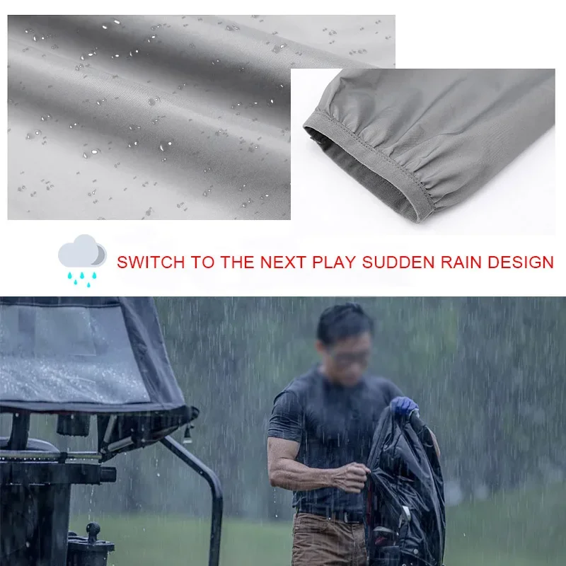 Golf Raincoat Lightweight Jack - đánh giá và giá Motorcycle Gear Rain