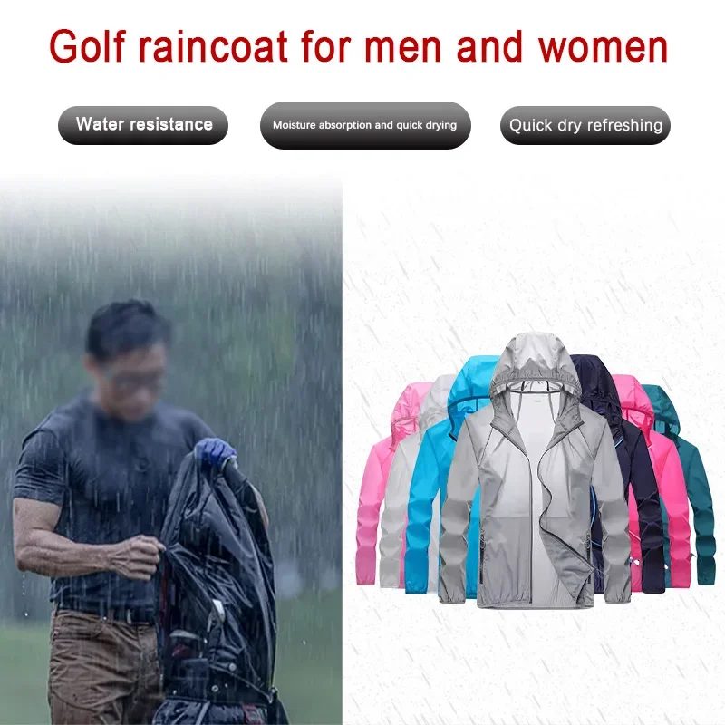 Golf Raincoat Lightweight Jack - đánh giá và giá Motorcycle Gear Rain