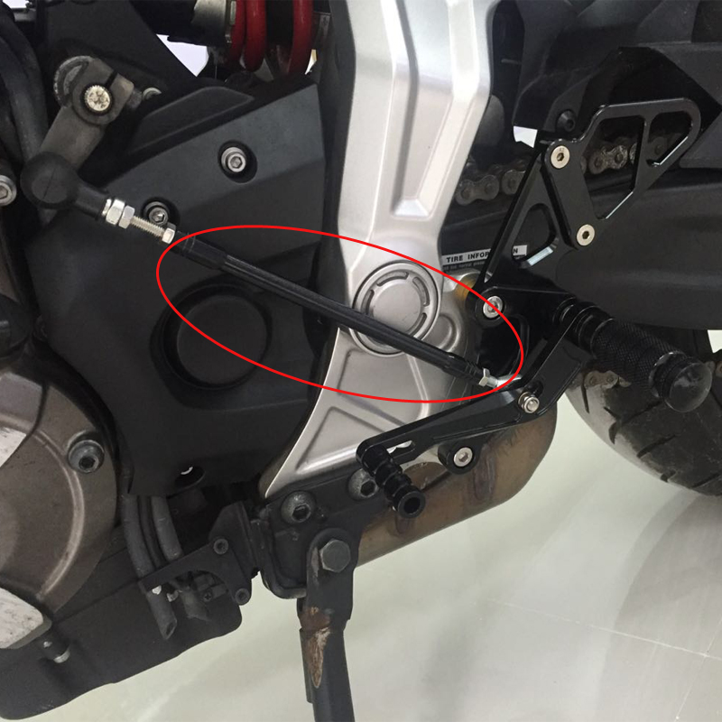 Motorcycle Footrest Rearst Foo - đánh giá và giá Motorcycle Gear Linkage Rod