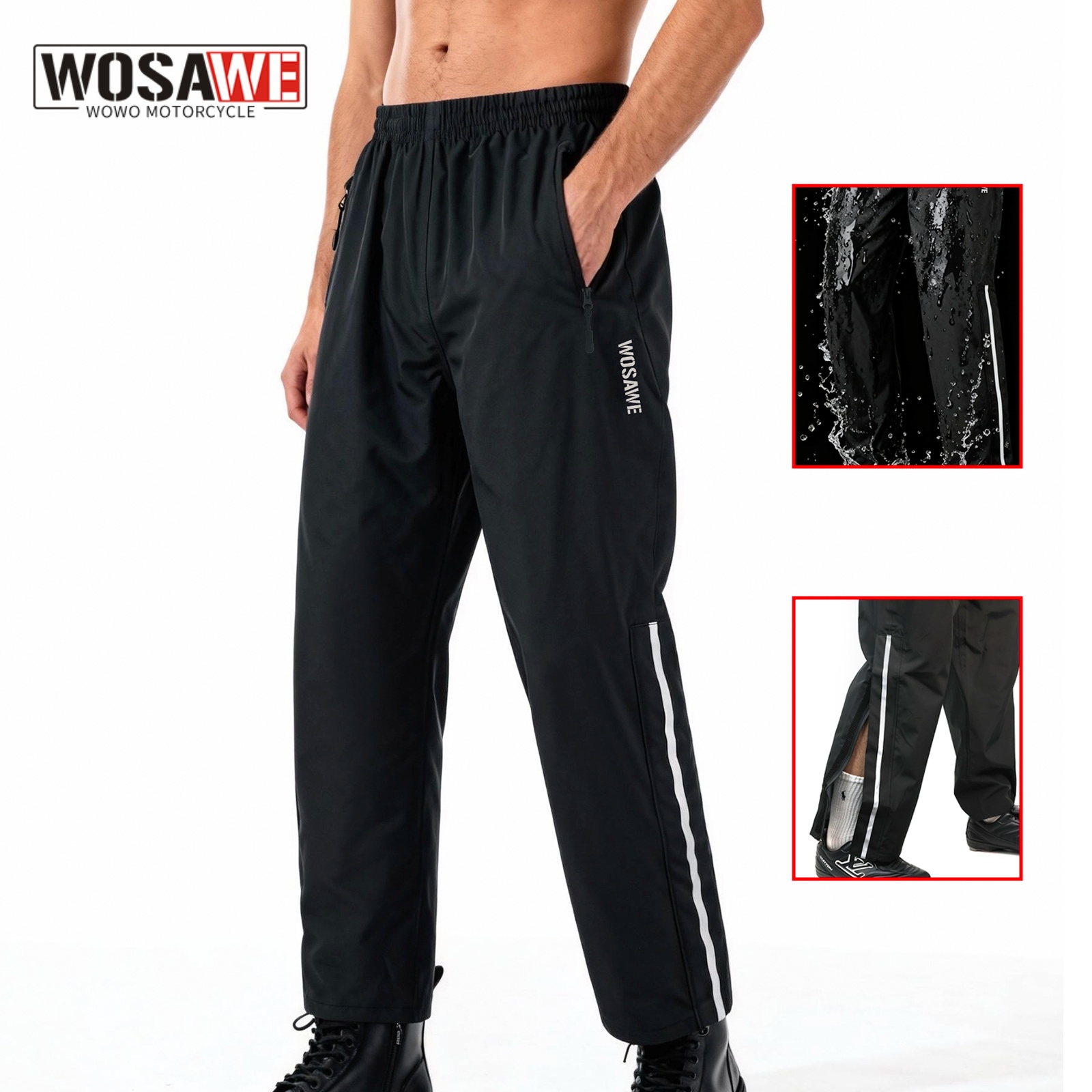 WOSAWE Motorcycle Motorbike Ra - đánh giá và giá Motorcycle Rain Suit