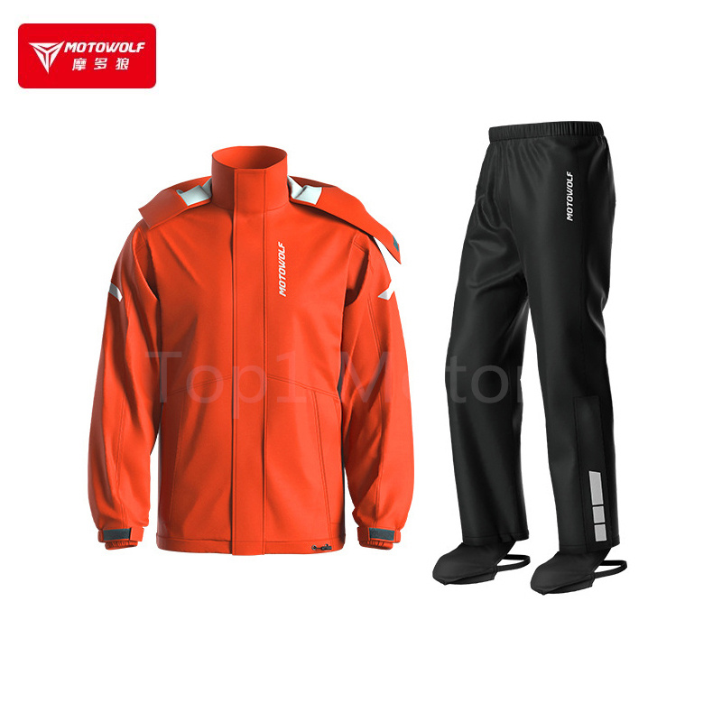 Men Motorcycle Rainsuit Parkas - đánh giá và giá Motorcycle Rain Suit