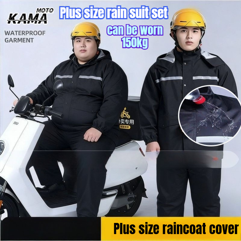 9XL Fat Man Reflective Waterpr - đánh giá và giá Motorcycle Gear Rain