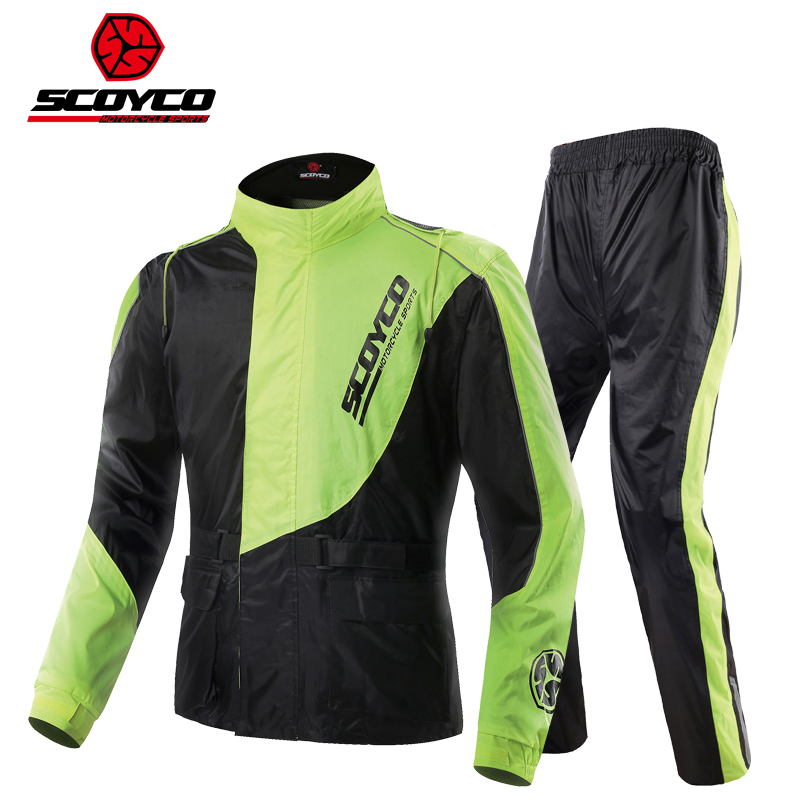 SCOYCO Motorcycle Riding Rainc - đánh giá và giá Motorcycle Rain Suit
