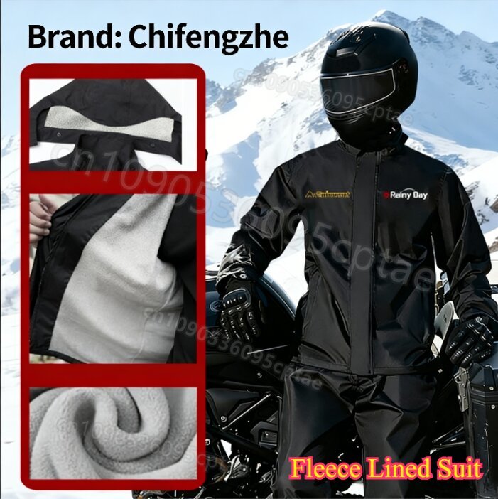 Waterproof Split Motorcycle Ra - đánh giá và giá Motorcycle Rain Suit