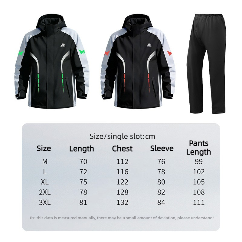 Motorcycle Rain Suit Men Water - đánh giá và giá Motorcycle Gear Rain